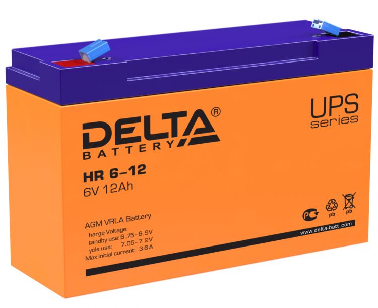 Батарея Delta HR 6-12