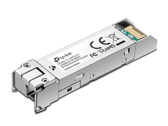 

Модуль SFP TP-LINK TL-SM321A-2 TX 1550 нм, RX 1310 нм, 1 симплексный разъём LC, расстояние передачи до 2 км по кабелю SMF 9/125 мкм (одномодовое волок, TL-SM321A-2