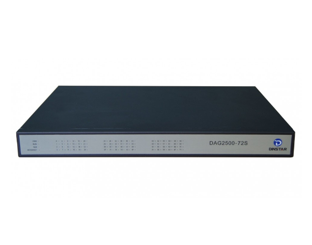 Шлюз Dinstar DAG2500-72S аналоговый SIP, 72 порта FXS, 2 порта Ethernet (1 LAN + 1 WAN) - фото 1