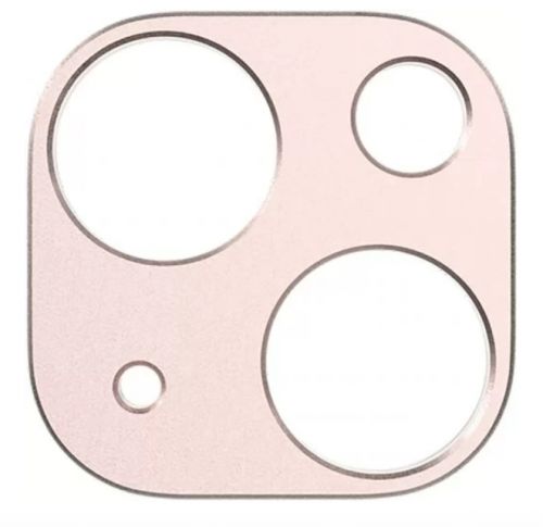Накладка SwitchEasy GS-103-216-269-18 LenShield на камеру iPhone 13/13 mini. Материал изделия: 100% алюминий. Цвет: розовый.