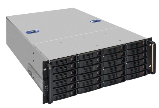Корпус серверный 4U Exegate Pro 4U660-HS24 EX292553RUS RM 19", высота 4U, глубина 660, БП 700ADS, 24xHotSwap, USB
