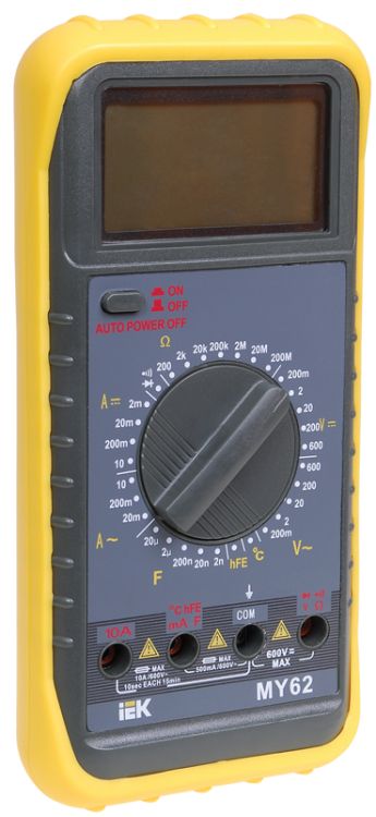 

Мультиметр IEK TMD-5S-062 Professional MY62, TMD-5S-062