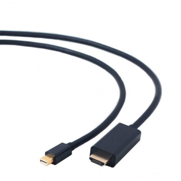 

Кабель интерфейсный BION BXP-CC-mDP-HDMI-018 DisplayPort mini-HDMI, 20M/19M, экран, 1,8м, черный, BXP-CC-mDP-HDMI-018