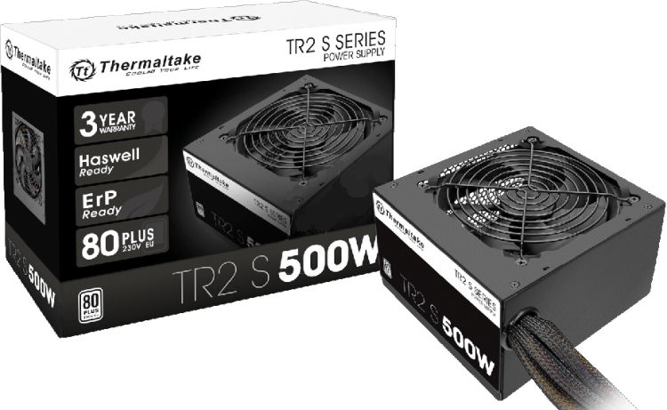 

Блок питания ATX Thermaltake TR2 S 500W PS-TRS-0500NPCWEU-2 КПД 80+, RTL, TR2 S 500W