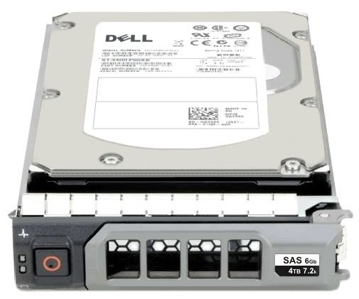 Жесткий диск Dell 400-ADJU 4TB,  7.2k RPM, SAS 6Gbps, 3,5