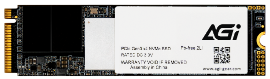 

Накопитель SSD M.2 2280 AGI AGI256G16AI198 AI198 256GB PCIe Gen3x4 NVMe 3D TLC 1936/1217MB/s IOPS 92K/241K MTBF 1.6M 100TBW 0.36DWPD RTL, AGI256G16AI198