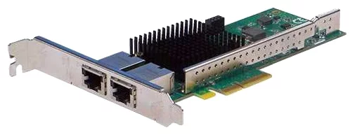 Сетевая карта Silicom PE310G2i50-T Dual Port Copper 10 Gigabit Ethernet PCI Express X4 Gen 3.0, Based on Intel X550-AT2, RoHS compliant