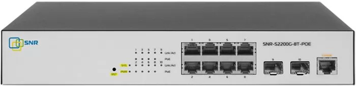 SNR SNR-S2200G-8T-POE