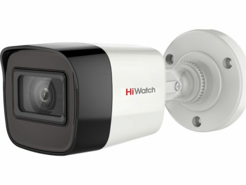 Видеокамера HiWatch DS-T520 (С) 5Мп уличная цилиндрическая HD-TVI с EXIR-подсветкой до 40м, объектив