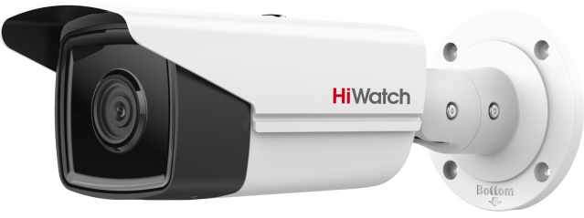 Видеокамера IP HiWatch IPC-B542-G2/4I 4Мп с EXIR-подсветкой до 80м 1/3" Progressive Scan CMOS, 6мм, 52°, механический ИК-фильтр, 0.005лк F1.6, H.265/H