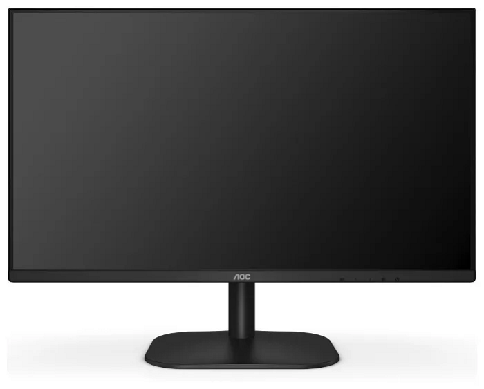 Монитор 23,8" AOC 24B2XDA 1920x1080, IPS, W-LED, 16:9, 4ms, VGA, DVI, HDMI, 20M:1, 1000:1, 178/178, 250cd, Speakers, Tilt, black, A+