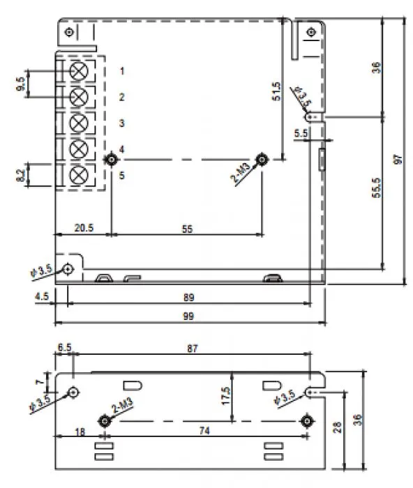 фото Mean Well SD-25C-5