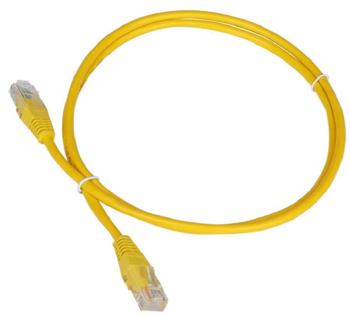 

Кабель патч-корд U/UTP 5e кат. 20м. TWT TWT-45-45-20-YL RJ45-RJ45, 4 пары, желтый, TWT-45-45-20-YL