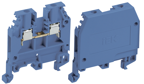 

Зажим IEK YZN10-002-K07 наборный ЗНИ-2,5мм2 (JXB24А) синий, YZN10-002-K07