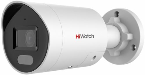 Видеокамера IP HiWatch IPC-B042C-G2/UL(4mm) 4Мп уличная цилиндрическая с LED-подсветкой до 40м, стро