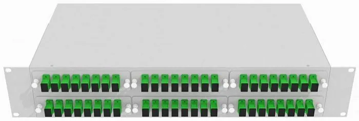 TopLAN КРС-Top-2U-48SC/A-OS2-GY