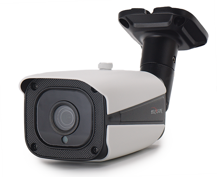 Видеокамера IP Polyvision PVC-IP2M-NF2.8PA 3Мп, 1/2.7 CMOS, 2304x1296/25к/с, 2.8мм, ИК-30м, аудиовход (G.711A), металл (IP66), DC 12В (500мА) PoE (Кл