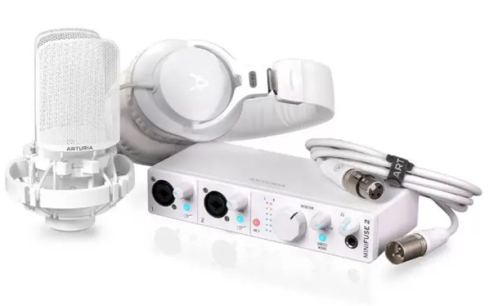 Arturia MiniFuse Recording Pack White