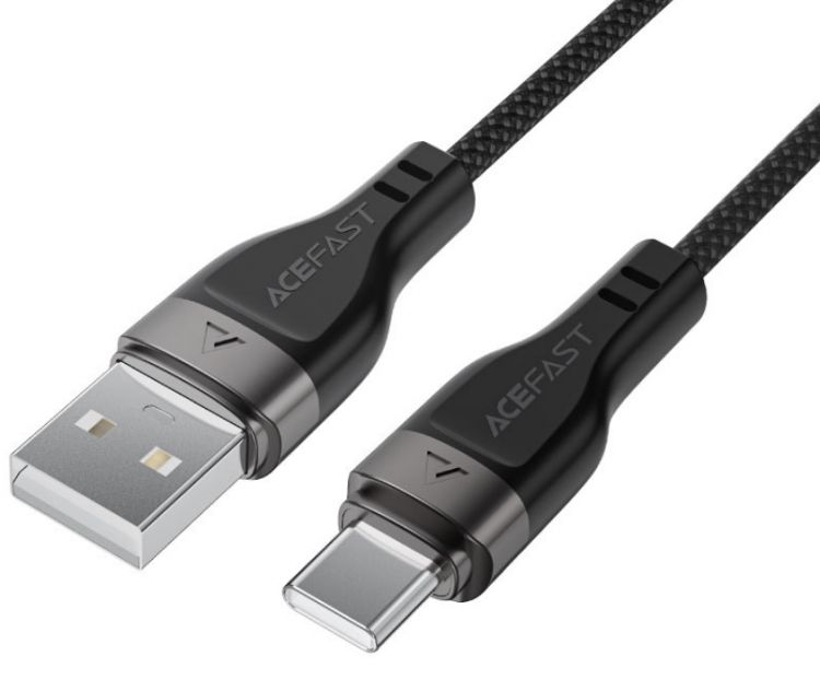 

Кабель ACEFAST C11-04 магнитный зарядный USB-A To USB-C Magnetic Charging Data Cable. Длина: 1,2м. Цвет: черный, C11-04