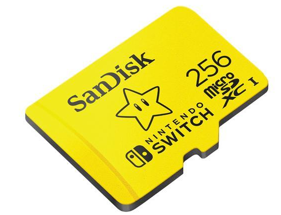 

Карта памяти MicroSDXC 256GB SanDisk SDSQXAO-256G-GN3ZN Class 10 UHS-I A1 C10 V30 U3 for Nintendo Switch 100MB/s, SDSQXAO-256G-GN3ZN