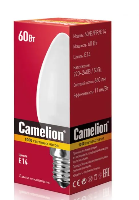 Camelion 60/B/FR/E14