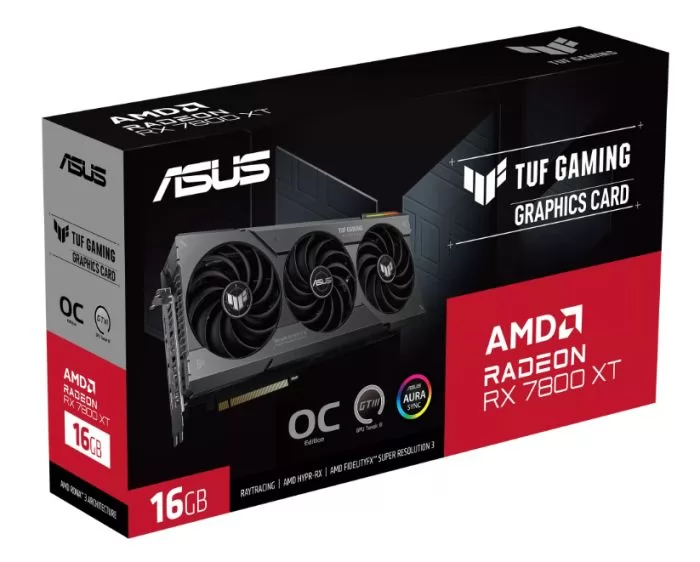 ASUS Radeon RX 7800 XT TUF GAMING OC (TUF-RX7800XT-O16G GAMING)