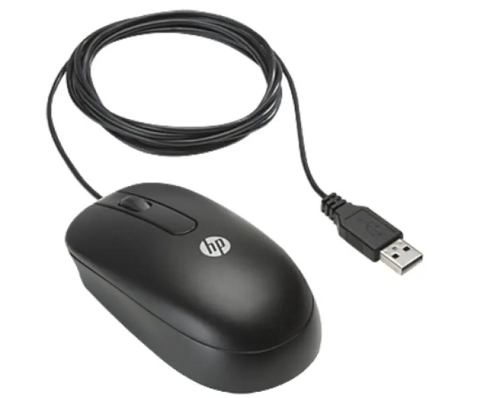 HP USB Optical Scroll Mouse (QY777AA)