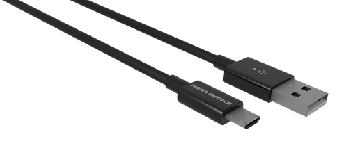 Кабель интерфейсный More Choice K42m Smart USB 3.0A для micro USB ТРЕ 1м Black, цвет черный