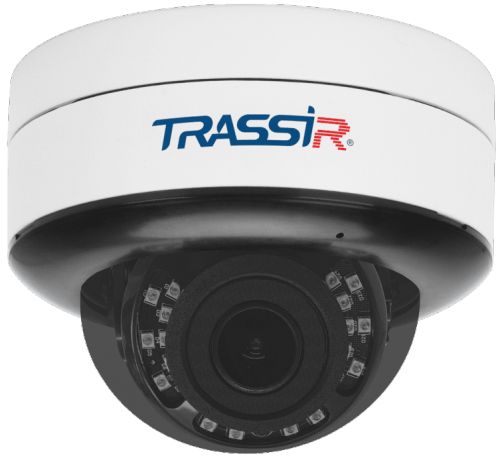 Видеокамера IP TRASSIR TR-D3153IR2 v2 2.7-13.5 уличная купольная вандалостойкая 5Мп с ИК-подсветкой