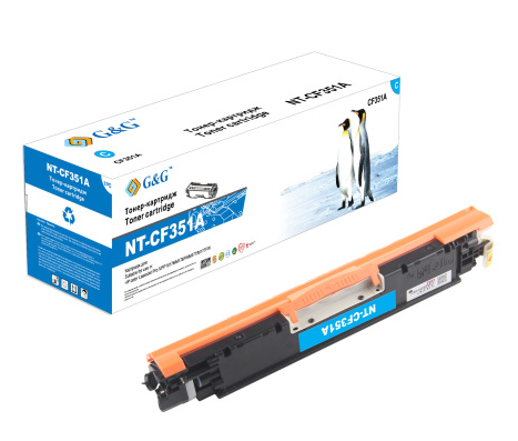 

Картридж G&G NT-CF351A для НР LaserJet Pro Color M176/176FN/M177/M177FW (1000стр), NT-CF351A