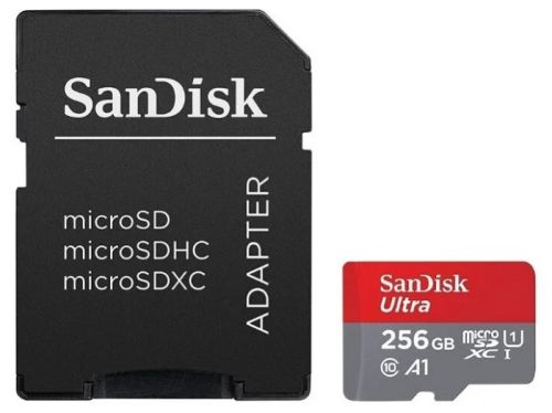 Карта памяти 256GB SanDisk SDSQUA4-256G-GN6MA microSDXC Class 10 Ultra (SD адаптер) UHS-I U1 A1 120MB/s - фото 2