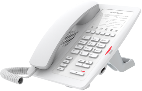 Телефон VoiceIP Fanvil H3 white 2 порта 10/100 Мбит, PoE, сменные панели логотипов, без дисплея,без
