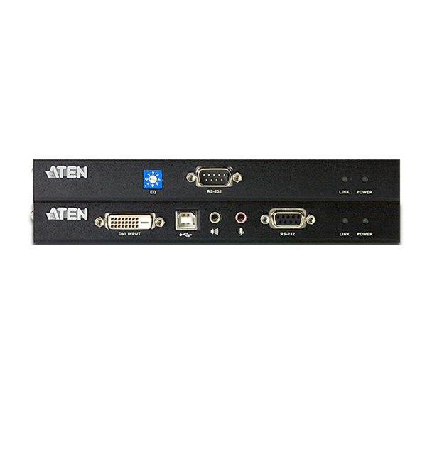 

Удлинитель Aten CE602-AT-G extender, KVM USB, VI Dual Link+AUDIO+RS232, 60 метр., 2xUTP Cat5e, DVI-D+2xUSB A-тип+2xMINI JACK+DB9, Female, с KVM-шнуром, CE602-AT-G