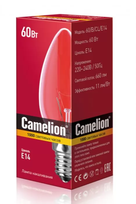 Camelion 60/B/CL/E14