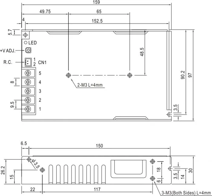 Mean Well RSP-75-12