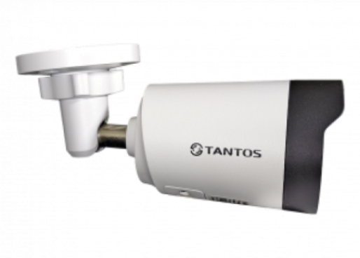 Видеокамера IP Tantos TSi-Pe50FPN ColorView уличная цилиндрическая с LED подсветкой белого цвета видеокамера ip tantos tsi peco25fp 2мп уличная цилиндрическая с ик подсветкой