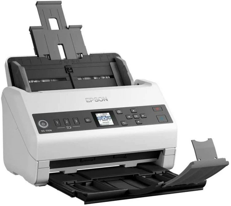 Сканер Epson WorkForce DS-730N B11B259401 A4