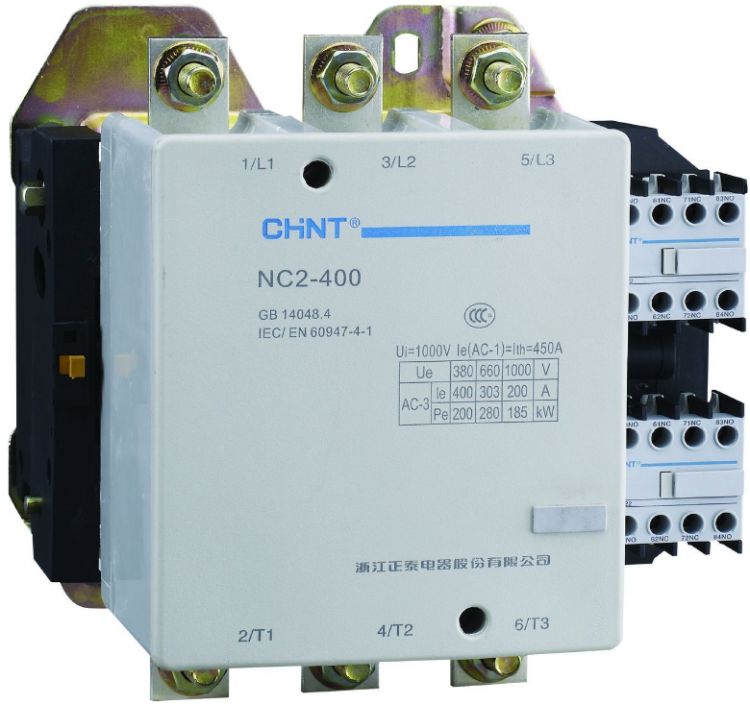 

Контактор CHINT 236166 NC2-400 400А 400В/АС3 50Гц, 236166