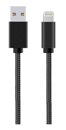 Кабель интерфейсный More Choice K31i USB 2.1A для Lightning 8-pin 1м Black, цвет черный K31i Black - фото 1