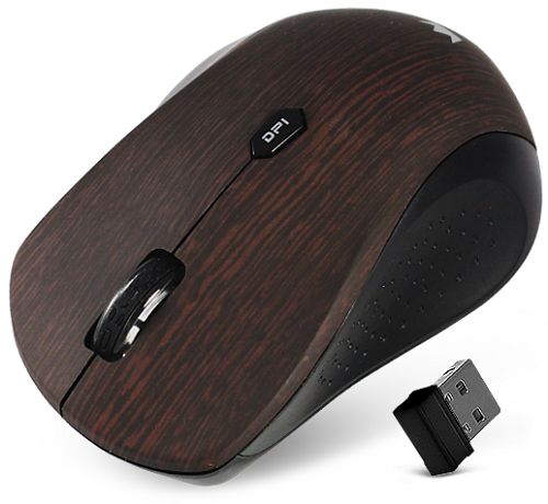 Мышь Crown CMM-929W Black-Brown USB