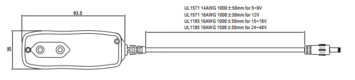 Mean Well SGA60E12-P1J