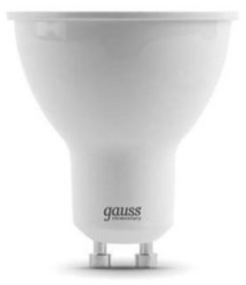 

Лампа светодиодная Gauss 13626 LED Elementary MR16 GU10 5.5W 4100К 1/10/100, 13626