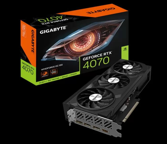 GIGABYTE GeForce RTX 4070 WINDFORCE OC