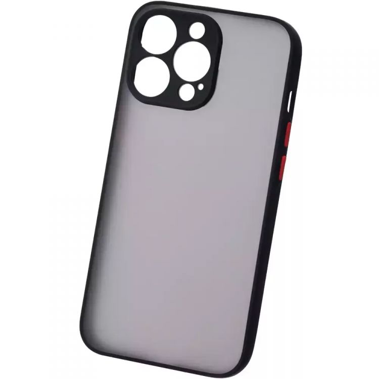 

Чехол UNBRÖKE УТ000027787 matt&color case with camera protection для iPhone 13 Pro Max, черный, УТ000027787