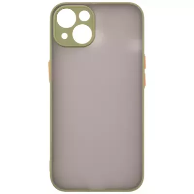 Чехол UNBRÖKE УТ000027788 matt&color case with camera protection для iPhone 13, мятный