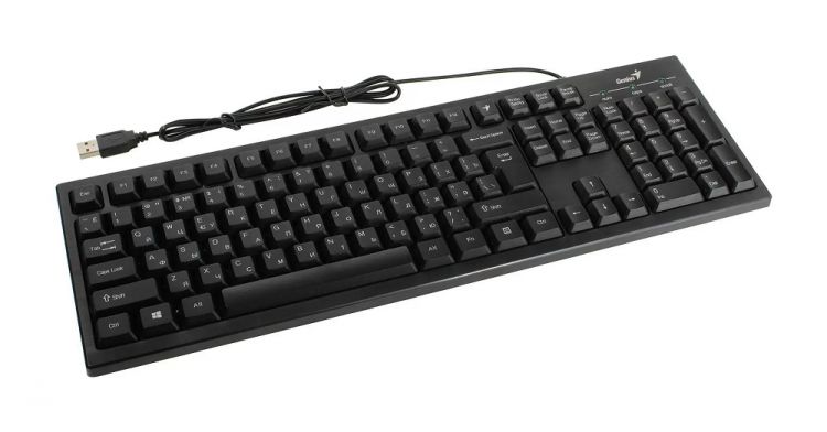 

Клавиатура Genius Smart KB-101 31300006414 USB, 104 клавиши, кнопка SmartGenius, клавиши с увеличенным ходом, кабель 1.5 м., цвет: черный/31300006411, Smart KB-101