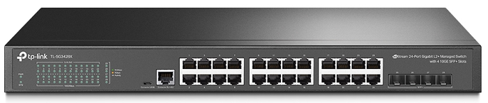 

Коммутатор управляемый TP-LINK TL-SG3428X 24x10/100/1000 Мбит/с RJ45, 4xSFP+, L2+, TL-SG3428X