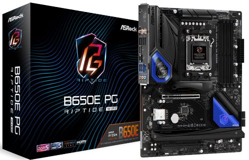 Материнская плата ATX ASRock B650E PG RIPTIDE WIFI