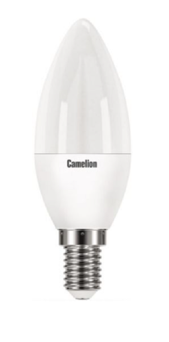 

Лампа светодиодная Camelion LED7-C35-3/845/E14 7Вт/60Вт, Е14, 170-265В, 4500К, 590лм, свеча (14712), уп/3шт, LED7-C35-3/845/E14