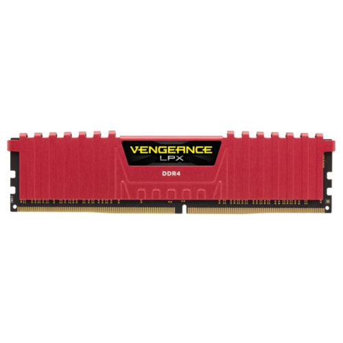 Модуль памяти DDR4 8GB Corsair CMK8GX4M1A2666C16R Vengeance Red 2666MHz CL16